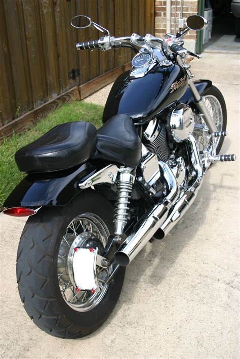 motorcycles: Honda Shadow Spirit 750 is a sporty