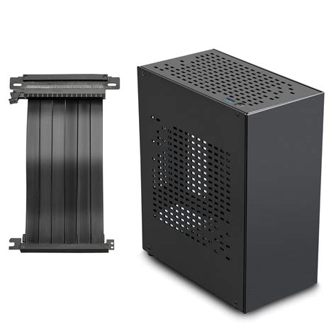 Buy JOYJOM Mini ITX PC Case with PCI Riser, SFF (Small Form Factor), TX Computer Gaming Case ...