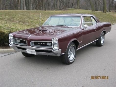 1966 Pontiac GTO Data, Info and Specs | GTCarLot.com