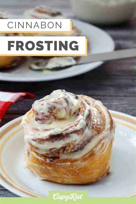 Cinnabon Frosting Recipe & Video - CopyKat Recipes