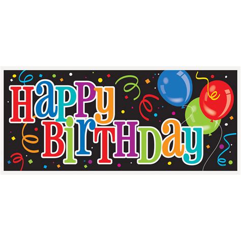 birthday banners – happy birthday banner – Schleun