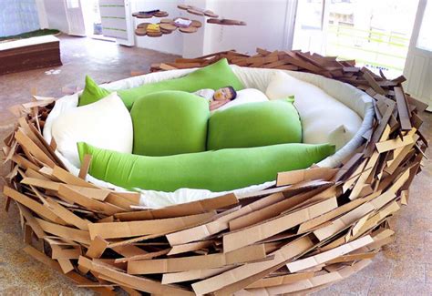 Giant Bird’s Nest Bed For Kids