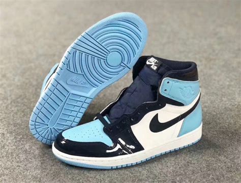 Air Jordan 1 UNC Patent Leather CD0461-401 Release Date - SBD