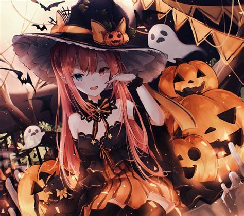 [100+] Anime Halloween Wallpapers | Wallpapers.com