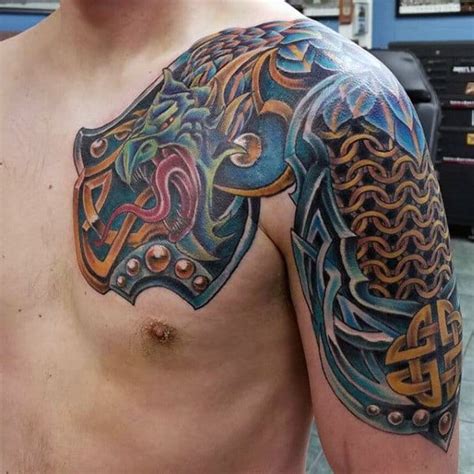 100 Celtic Knot Tattoos For Men - Interwoven Design Ideas