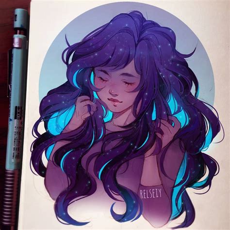 I'm here for all your poofy hair needs! I've always wanted to draw a ...