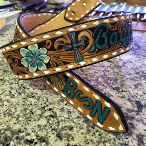 Custom Belts - Don Gonzales Saddlery