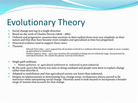 PPT - Theories of Social Change PowerPoint Presentation, free download ...