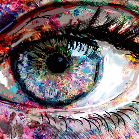 Eye Artwork Eye Art Print Eyes Painting - Etsy UK