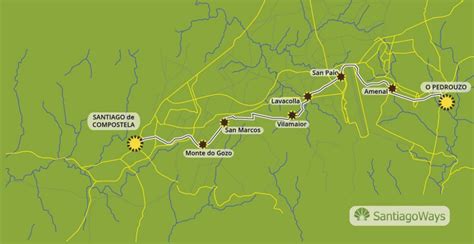 The Camino de Santiago from Sarria | Routes, Maps & Stages [GUIDE] | Camino de santiago, Camino ...