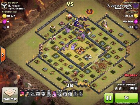 6 Golem Attack Strategy | Clash of Clans Land