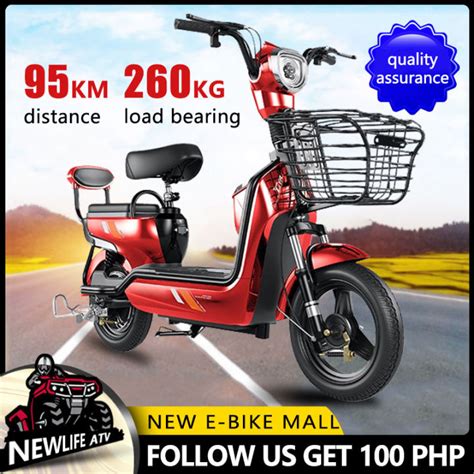 New Life Ebike Electric Bike for adults on sale PH 2 wheels E bikesTwo-seater Mini Electric ...