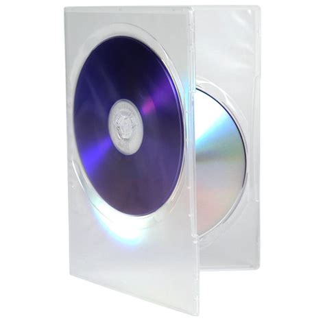 USDM Slim DVD Case Double Disc Ultra Clear - CDROM2GO