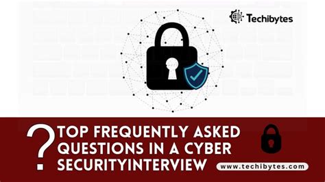 Top 5 Frequently Asked Questions in Cybersecurity Interview 2024