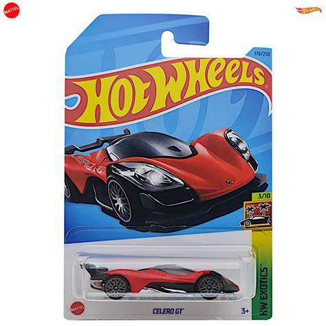 Hot Wheels Regular – Celero GT – 3/10 & 178/250 – Red – Giftorita