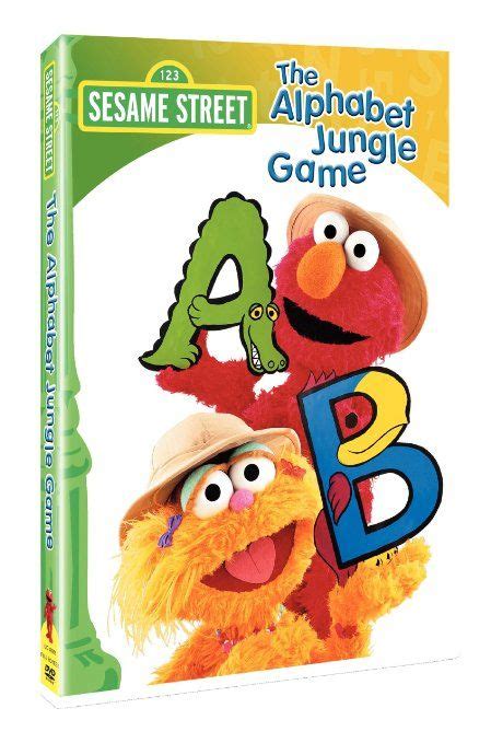 Sesame Street - The Alphabet Jungle Game | Sesame street, Alphabet for kids, Learning games for kids