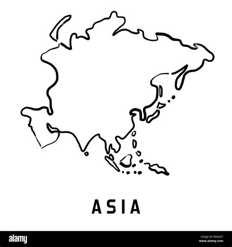 Asia continent Black and White Stock Photos & Images - Alamy