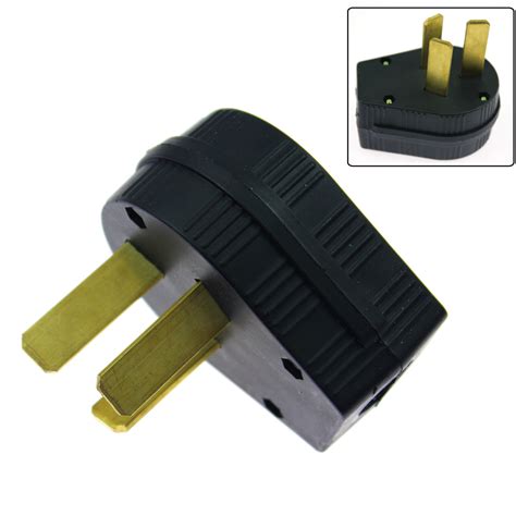 50 Amp 220 Volt 3 Prong Plug Replacement Fit Electrical RV Welder 220V 2.95" Hot 892517615699 | eBay