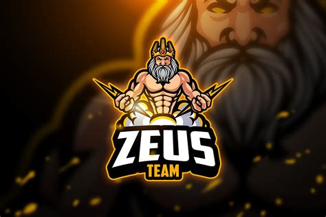 Zeus - Mascot & Esport Logo by AQR Studio on @creativemarket Envato Elements, Design Elements ...