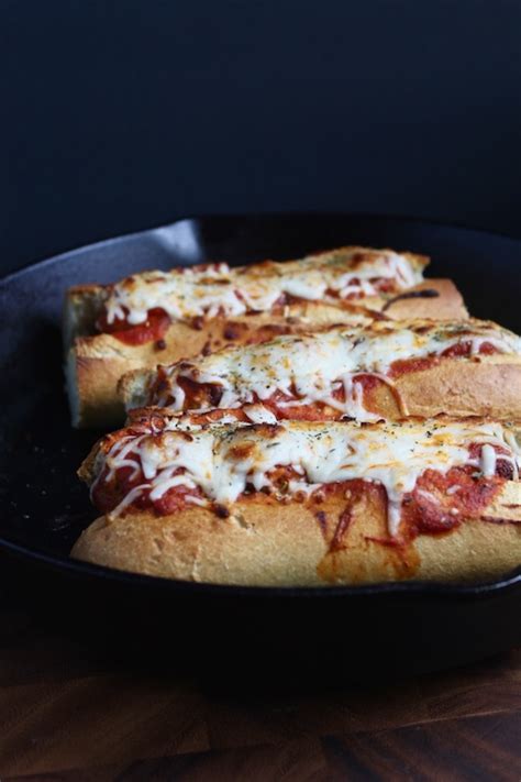 Baked Garlic Bread Meatball Subs - Sinful Nutrition