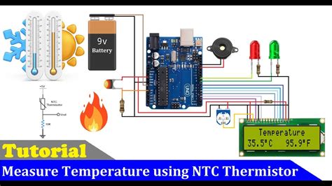 Measure Temperature Using Arduino And NTC Thermistor, 52% OFF