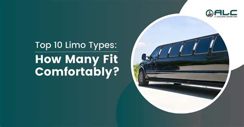 Explore Limo Options for Every Group Size | A Limousine Connection