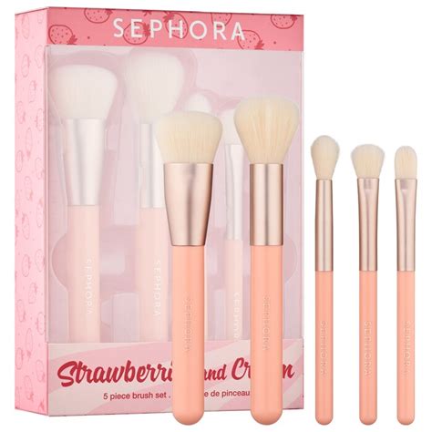 Strawberries and Cream Vegan Brush Set - SEPHORA COLLECTION | Sephora