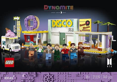 LEGO Ideas BTS Dynamite Set Press-Release