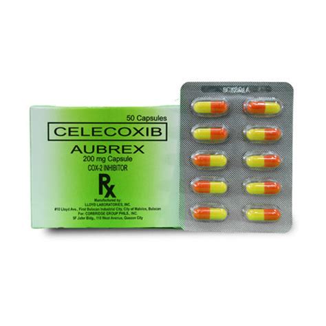 AUBREX ( Celecoxib ) 200mg Capsule x 1 – XalMeds