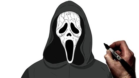 Scream Ghostface Drawing