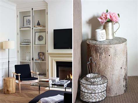 DIY Home Inspo: Tree Stump Coffee Tables | A Pair & A Spare