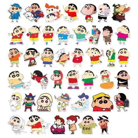 50Pcs Crayon Shin-chan Stickers - Wholesale Stickers