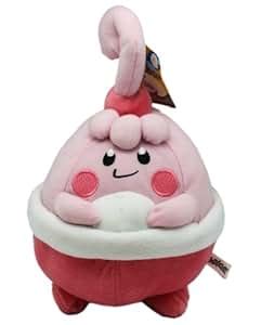 Amazon.com: Pink Happiny Plush Toy - Pokemon Round Plush: Toys & Games