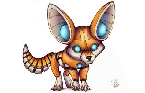 Robot Fennec by DaixCameleon on DeviantArt | Robot illustration, Robot ...