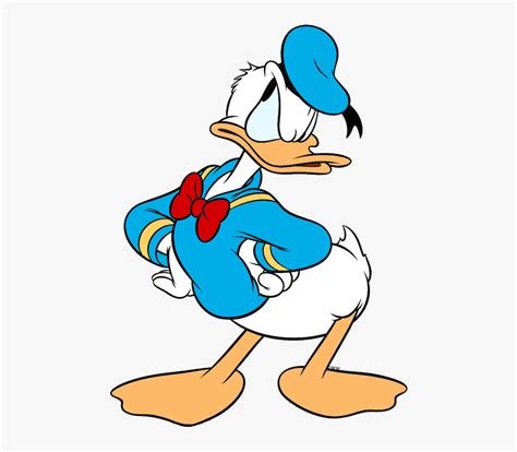 Irritated Donald Duck - Mad Donald Duck Angry, HD Png Download - kindpng