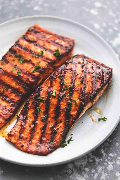 Cajun Honey Butter Grilled Salmon | Creme De La Crumb