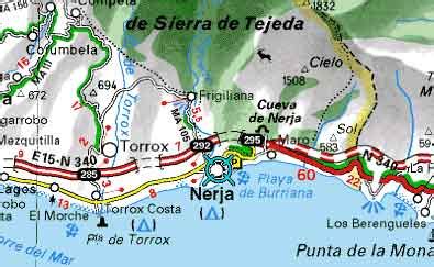 Nerja Map page