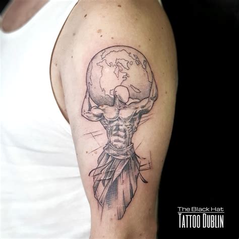 Atlas Holding The World Tattoo Design - Design Talk