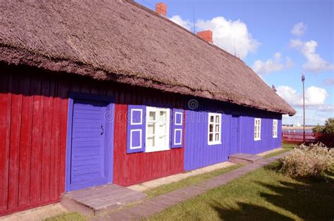 House with straw roof. stock photo. Image of lifestyle - 21601954