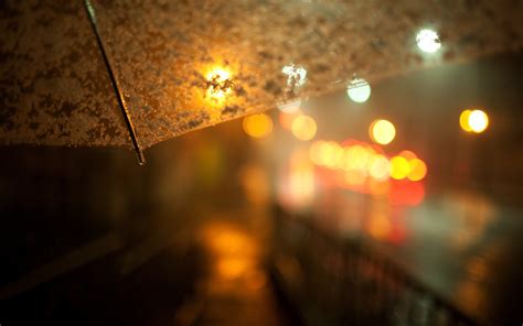 rain, Night, Lights, Blurred Wallpapers HD / Desktop and Mobile Backgrounds