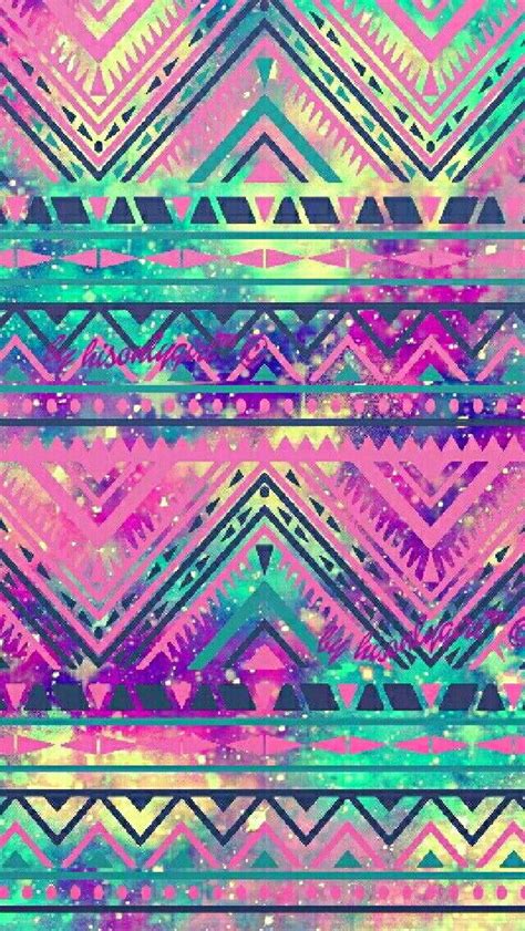 Vintage tribal galaxy wallpaper I created for the app CocoPPa. | Aztec wallpaper, Chevron phone ...