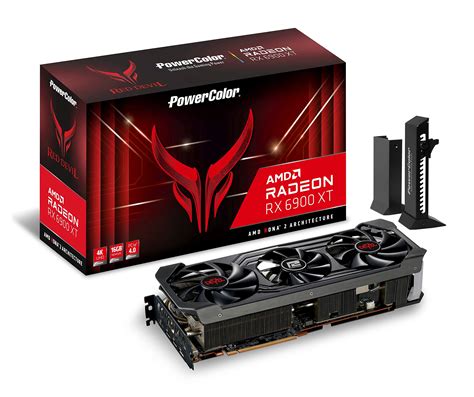 XFX Speedster MERC319 AMD Radeon RX 6900 XT Black Gaming Graphics Card With 16GB GDDR6, HDMI 2,1 ...