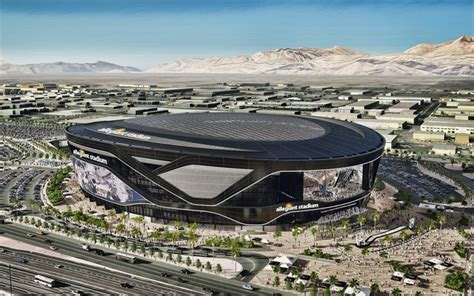 Las Vegas Raiders Stadium Hd Wallpaper