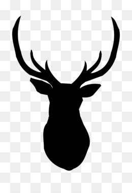 Elk Antler Silhouette at GetDrawings | Free download