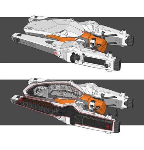 Small Spaceship by Shad3R on DeviantArt | Space ship concept art ...