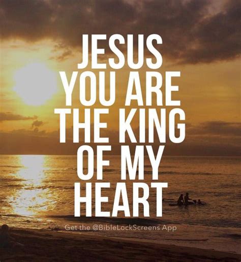 Jesus Is My King Quotes - Arlee Cacilia