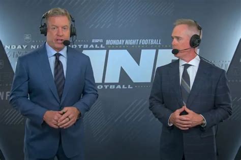 ESPN's Troy Aikman and Joe Buck shine during Eagles-Vikings on ‘Monday Night Football’