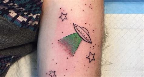 11+ UFO Tattoo Designs, Ideas | Design Trends - Premium PSD, Vector Downloads