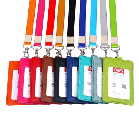 Premium PU ID Card Holder (DPY-009) - Lanyards & ID Card Holders