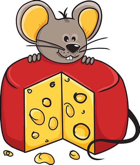 Drawing Of A Mouse Eat Cheese Stock Photos, Pictures & Royalty-Free ...